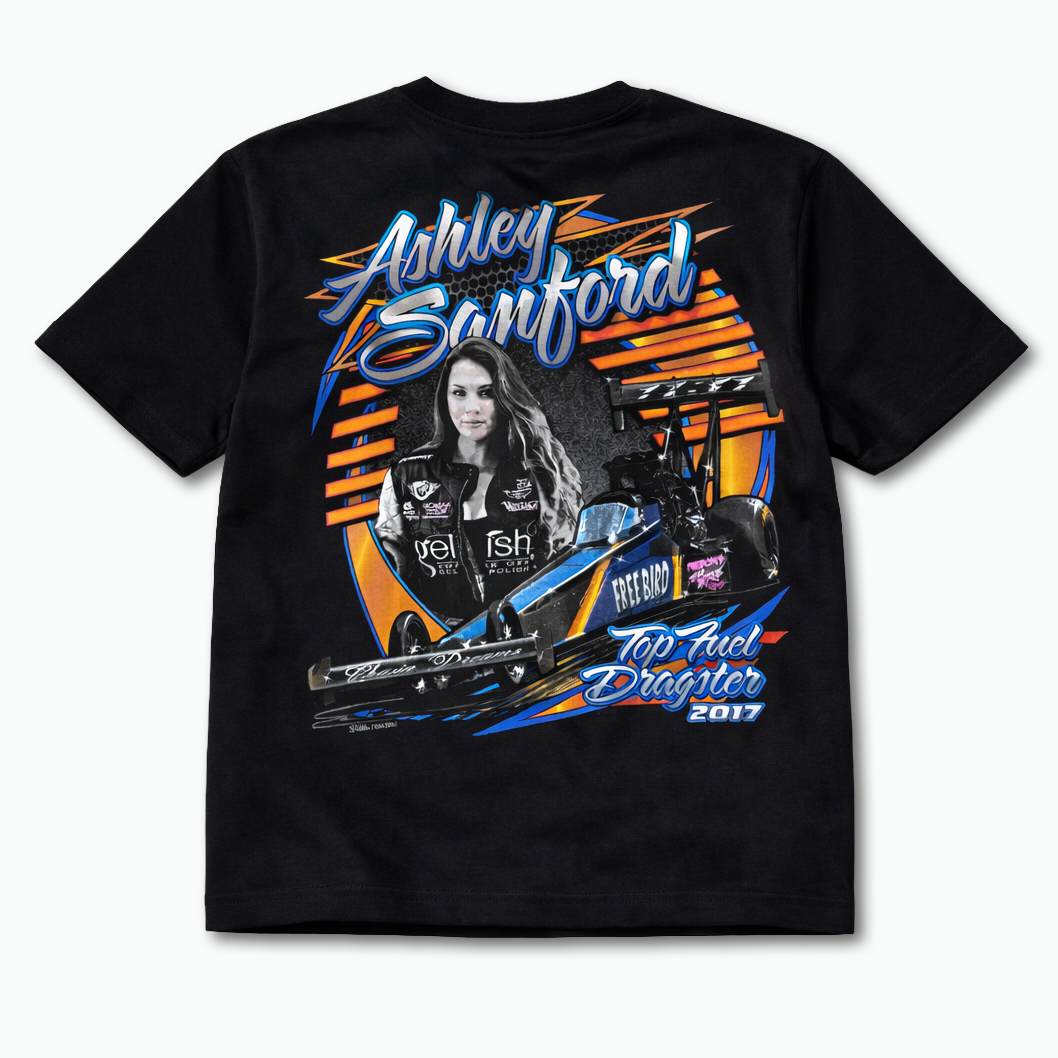 Top Fuel Archive Blue Tee
