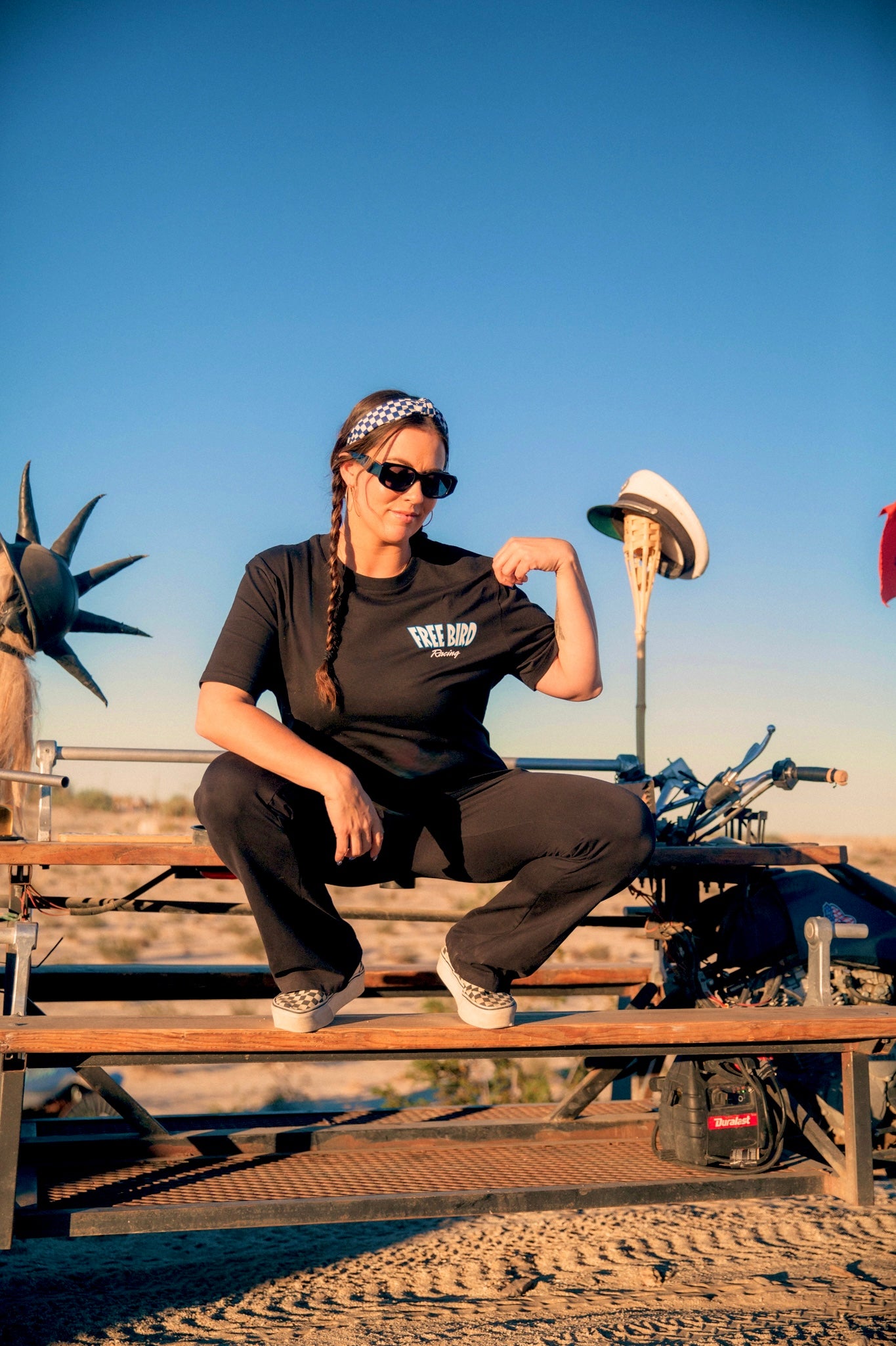 Top Fuel Archive Blue Tee