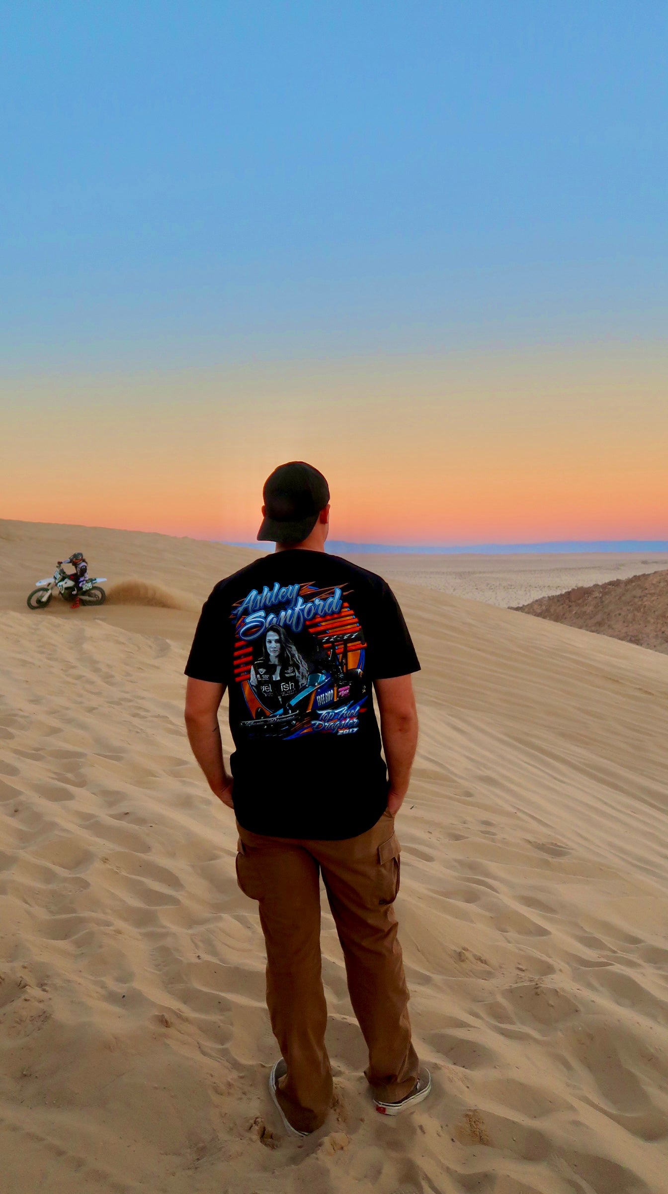 Top Fuel Archive Blue Tee